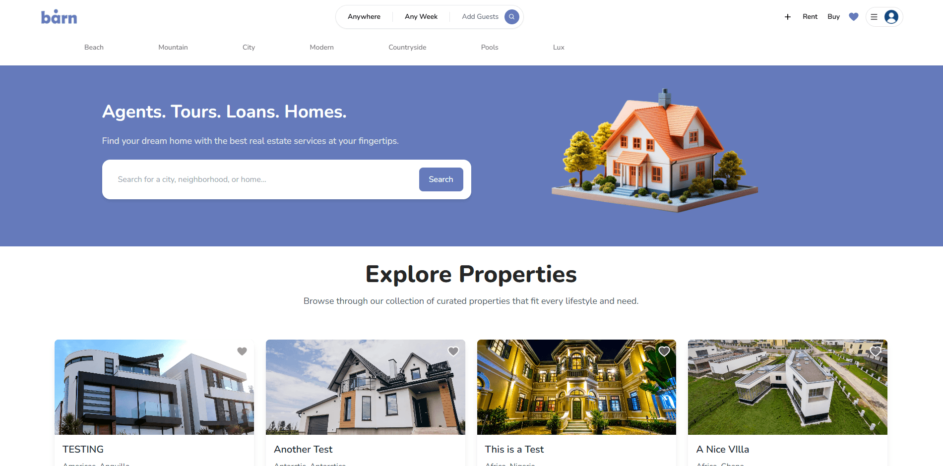 Real Estate Project