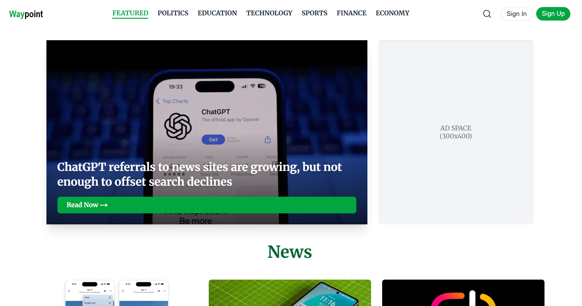 AI Blogsite